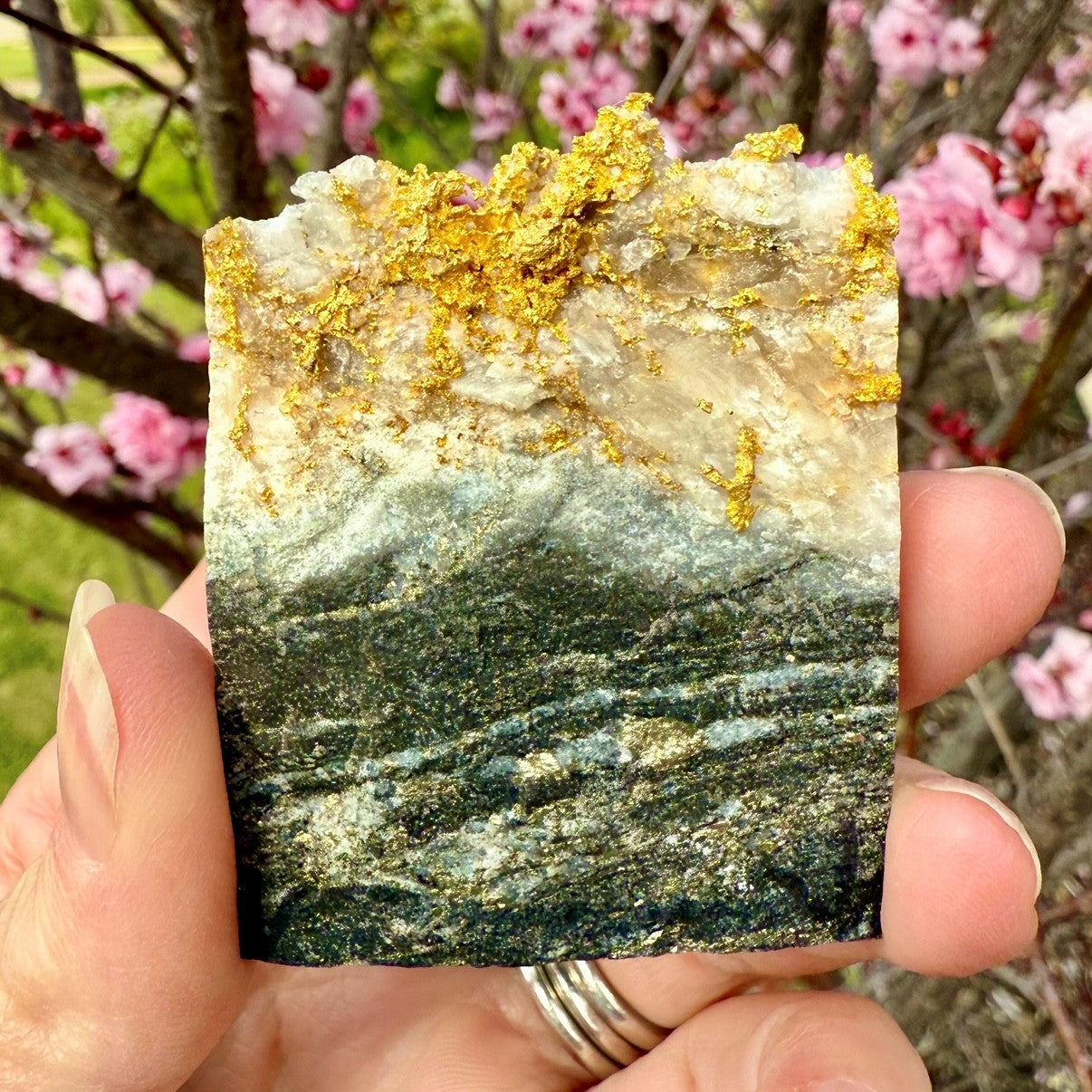 Ever wondered where our Gold Vein Quartz gemstones come from?