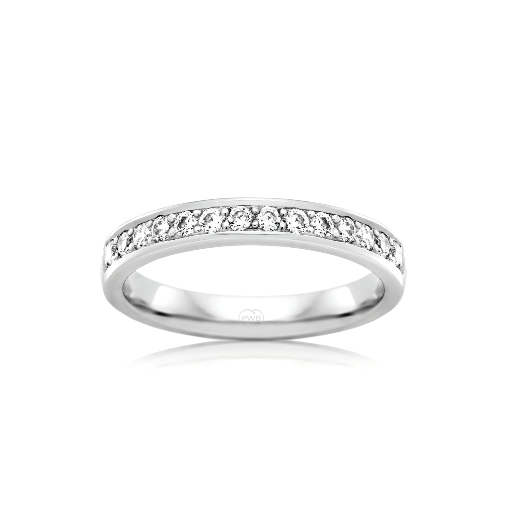 Grain Set Diamond Eternity Ring