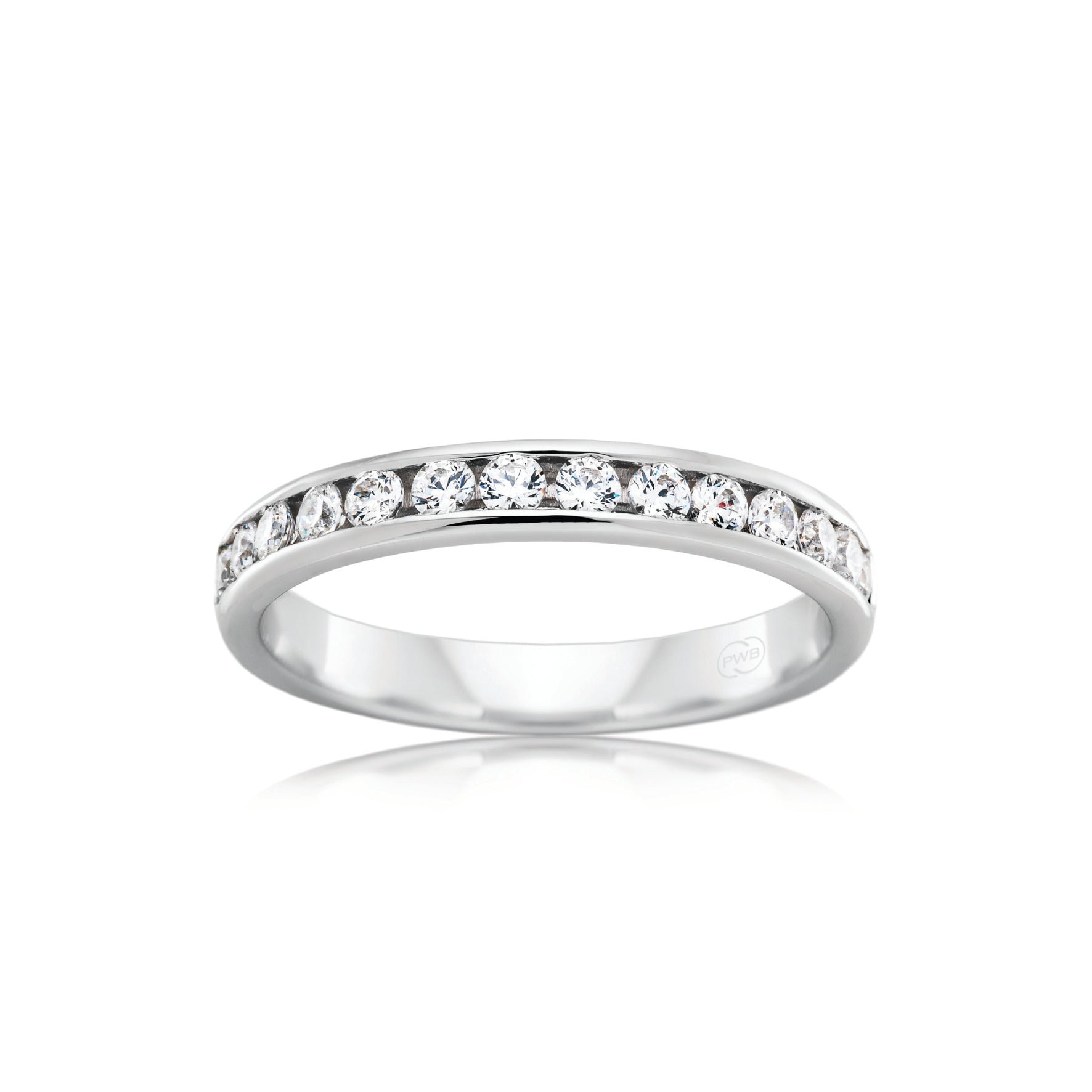 Channel Set Diamond Eternity Ring