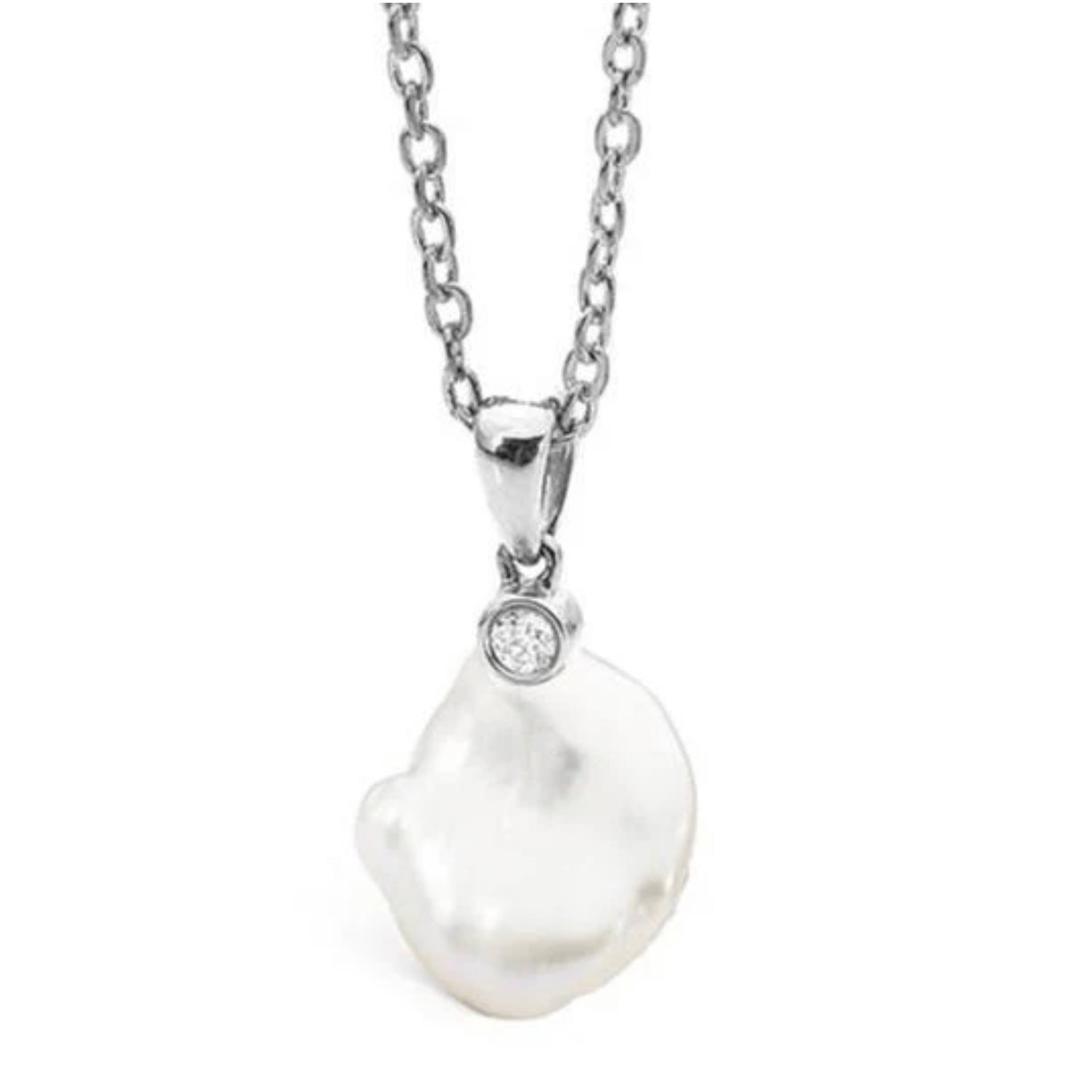 Elsie Pendant White Gold