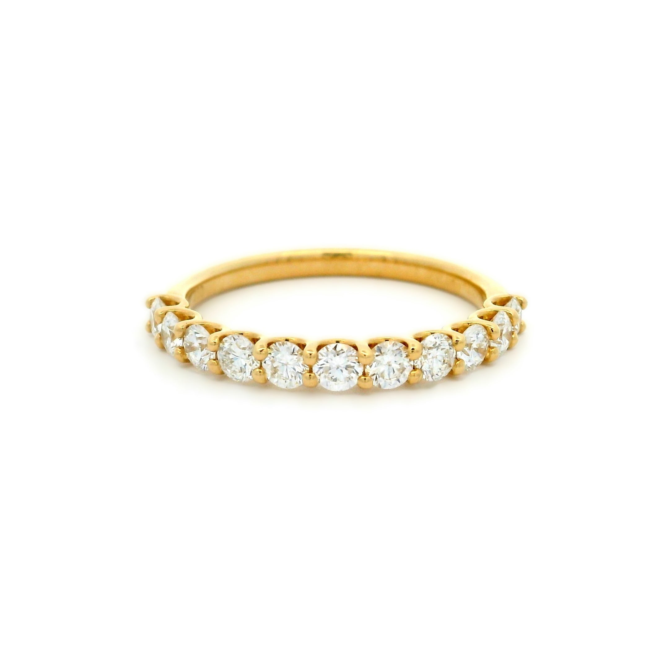 Shared Claw U Coronet Eternity Ring 0.75ct