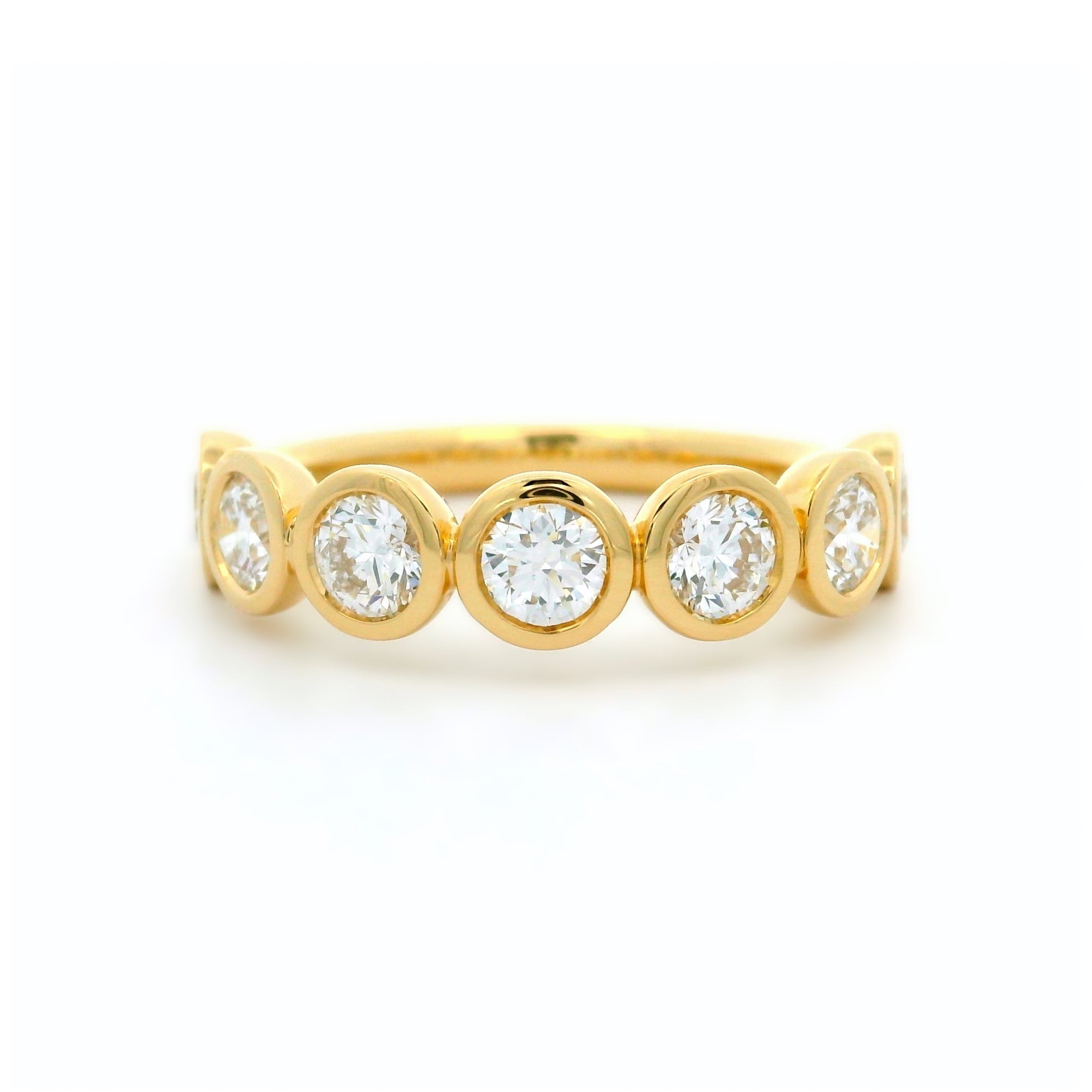 Bezel Set Eternity Ring 1.00ct